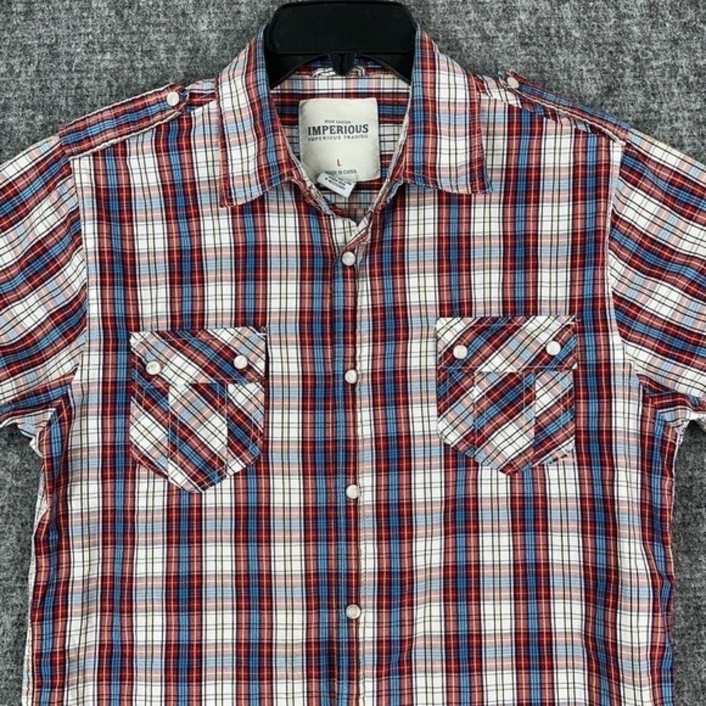 Imperious Plaid Shirt Mensv
